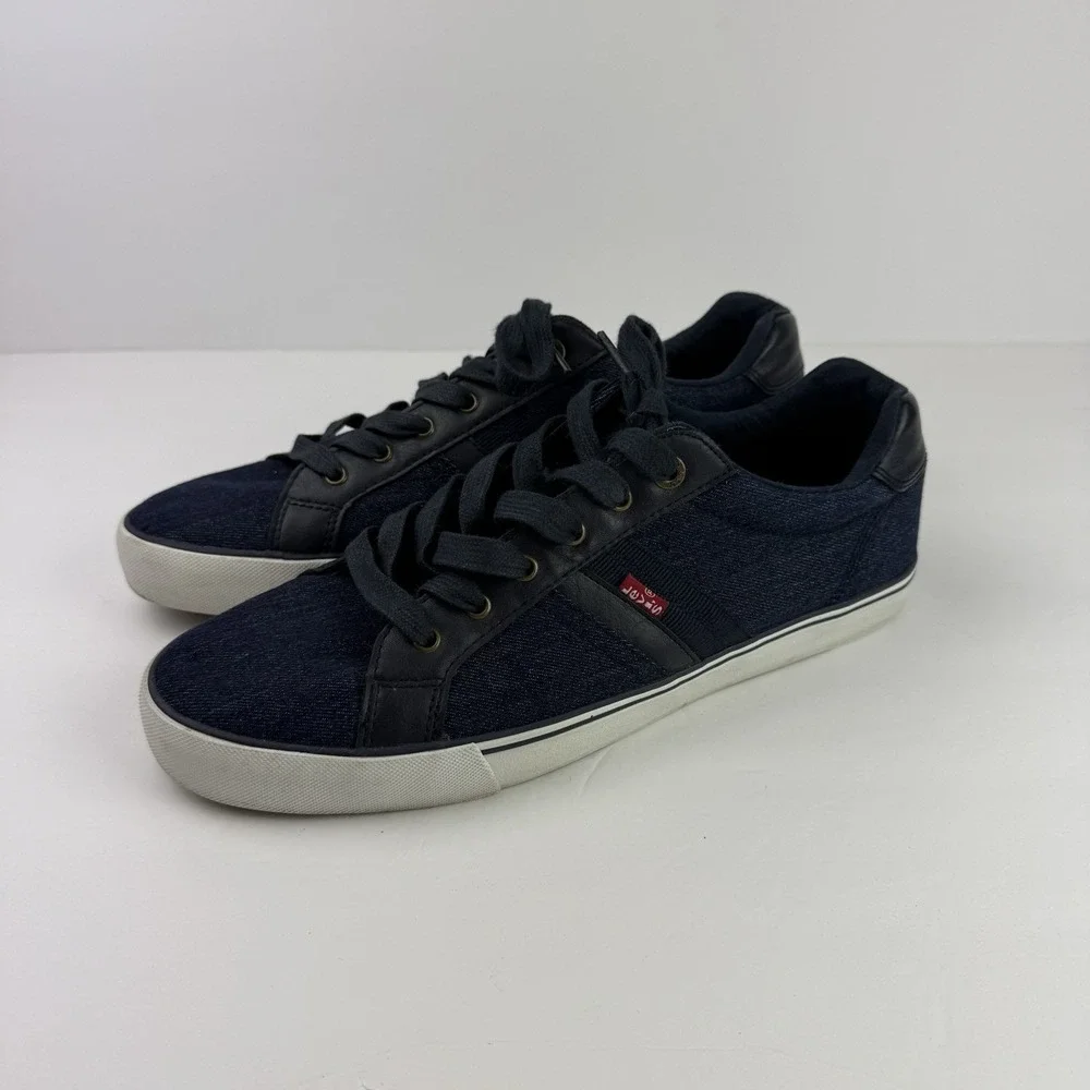 Levi's  Men's Rocklin Denim Casual Shoes - Size 10 - Picture 4 of 11